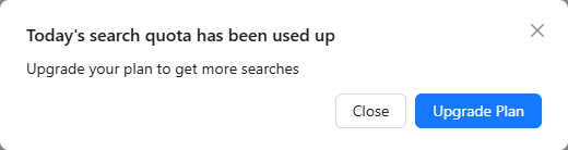 BigSpy message Today’s search quota has been used up