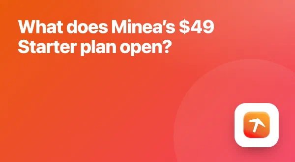 Minea review