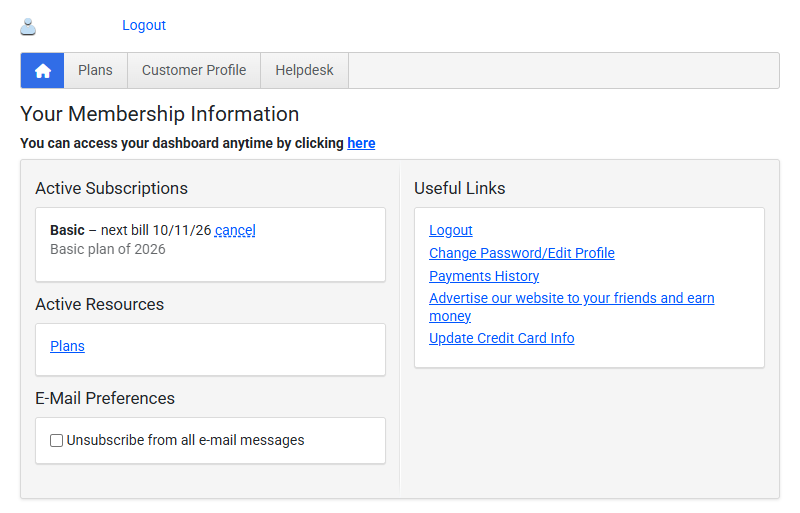 PowerAdSpy membership page showing the next bill date during the trial